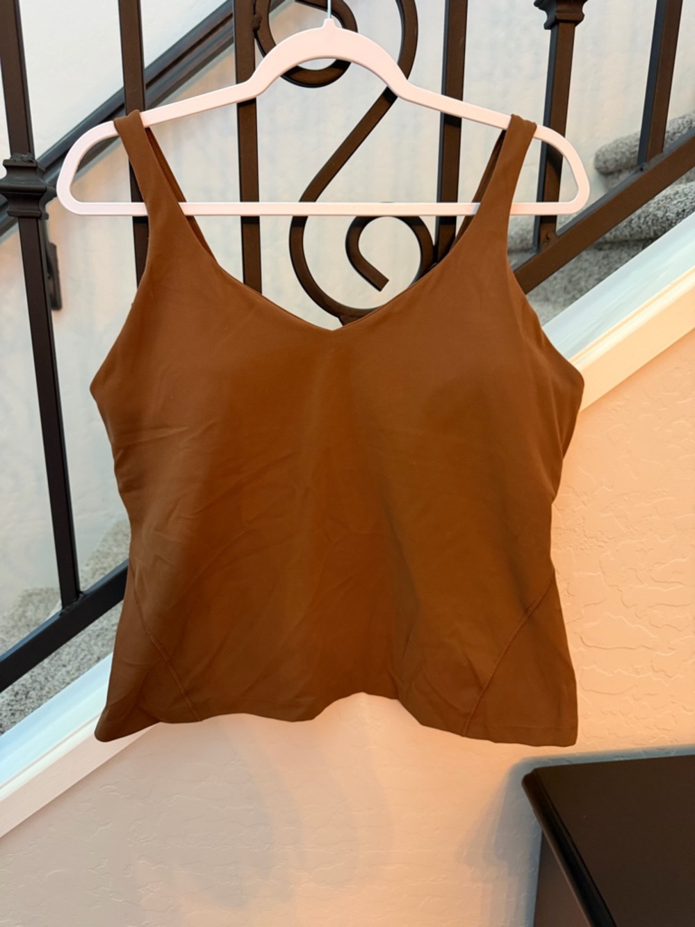 Lululemon Women’s Roasted Brown Align Waist-Length Tank